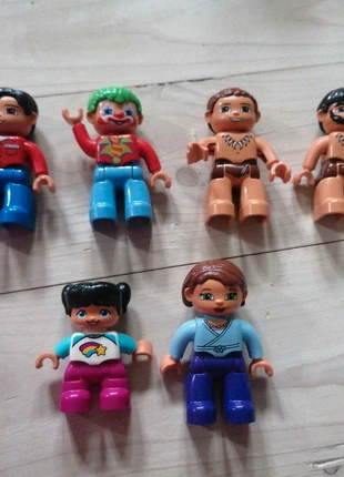 6 Lego Duplo Figuren, merk: LEGO Duplo, staat: Goed, maat: Universeel, € 10,00, € 11,20 inclusief Kopersbescherming