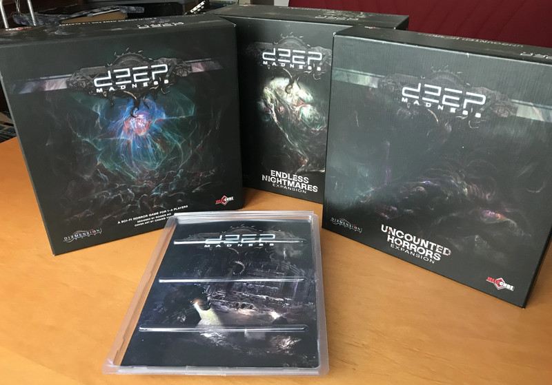 Deep Madness - Kickstarter - con Kit traduzione in Italiano sigillato + English & Spanish 1