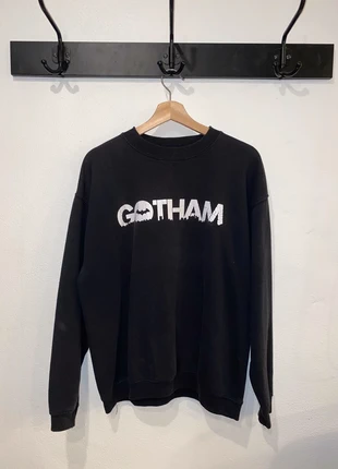 Sweatshirt Preta Gotham , estado: Bom, tamanho: M, €5.00, €5.95 inclui Proteção do Comprador