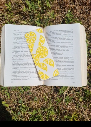 Marque page citron 🍋, merk: Fait Main, staat: Nieuw zonder prijskaartje, € 3,00, € 3,85 inclusief Kopersbescherming