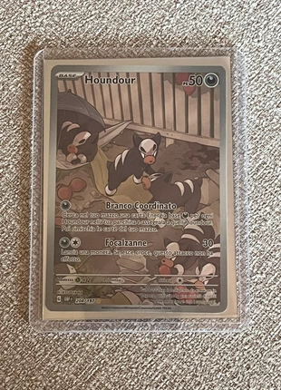 Houndour 204/197 OBF IT, marke: Pokémon, zustand: Neu, mit Etikett, 5,00 €, 5,95 € inklusive Vinted-Käuferschutz