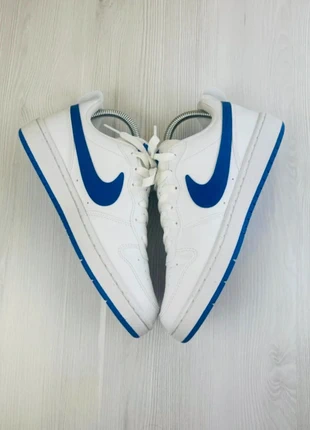 Baskets Nike Court Borought Low Recraft / Bleu Blanc / Taille 37.5, merk: Nike, staat: Heel goed, maat: 37.5, € 27,00, € 29,05 inclusief Kopersbescherming Pro