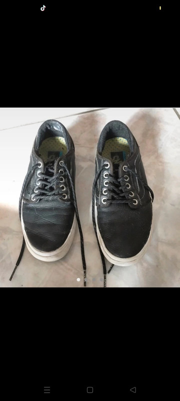 Vans old sales skool pelle nere