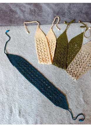 Large Bandeau pour cheveux bleu paon bandeau pailleté, brand: Fait Main, condition: Very good, €5.00, €5.95 includes Buyer Protection