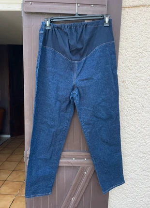 Jean bleu de grossesse taille 42, condition: Very good, size: XL / 42 / 14, €5.00, €5.95 includes Buyer Protection