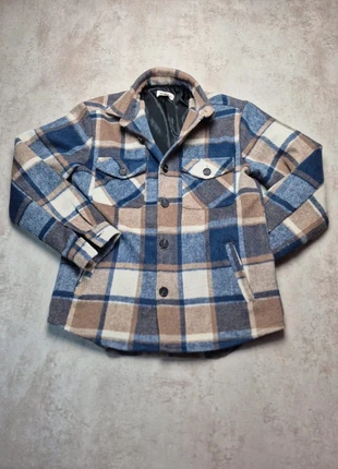 Franki’s surchemise épaisse à carreaux bleu beige doublée polaire taille M homme, marke: Vintage Dressing, zustand: Sehr gut, größe: M, 28,00 €, 30,10 € inklusive Vinted-Käuferschutz