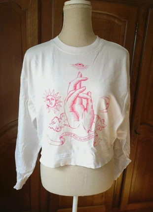 Pull fantaisie 100% coton taille M, merk: Pimkie, staat: Heel goed, maat: M / 38 / 10, € 4,00, € 4,90 inclusief Kopersbescherming Pro