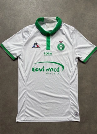 Maillot AS Saint-Étienne Vintage Blanc/Vert Taille XS, marque: Le Coq Sportif, état: Très bon état, taille: XS, 25,00 €, 26,95 € Protection acheteurs incluse