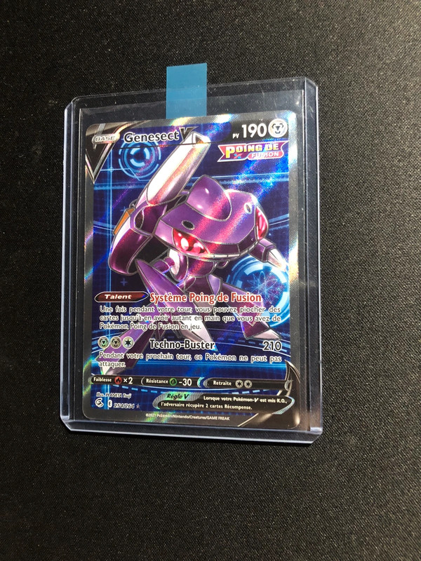 Carte Pokémon Genesect V alternative poing de fusion - Vinted