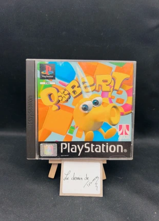 Q*Bert Q Bert - Jeu PS1 PlayStation 1 complet - PAL Eur Français anglais espagnol  allemand italien, zustand: Sehr gut, 19,90 €, 21,60 € beinhaltet Vinted-Käuferschutz Pro