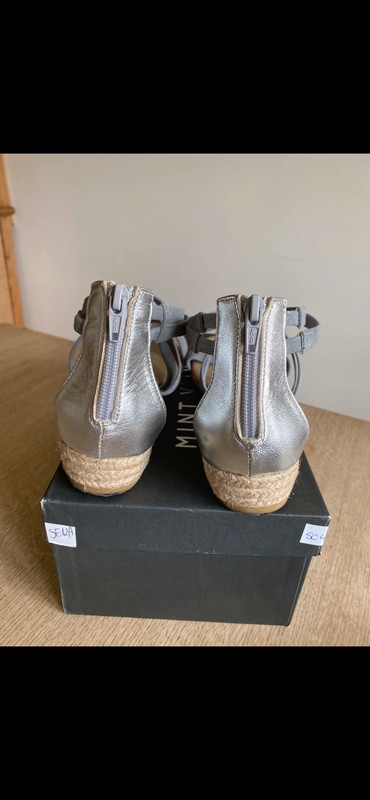 Mint velvet 2025 grey sandals