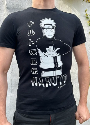T-Shirt Naruto imprimé Noir et Blanc - XS, marca: Naruto, estado: Muy bueno, tamaño: XS, 6,90 €, 7,95 € Protección al comprador incluida