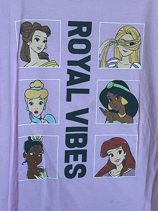 Disney Princess short sleeve t-shirt. 2