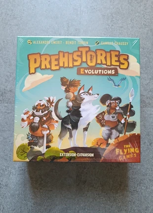 Jeu de société familiale, "Evolutions" extension du jeu Prehistories, brand: the flying games, condition: New with tags, €9.50, €10.68 includes Buyer Protection