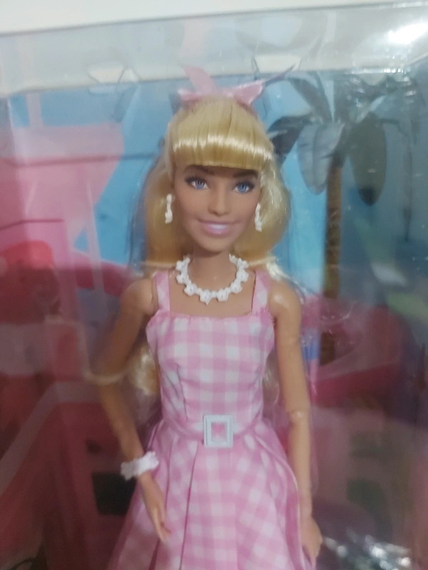 Robe Barbie pour adultes avec perruque – Film Margot Robbie