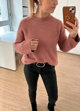 🌸 Pull chaud cocooning Les Petites Bombes, brand: Les Petites Bombes, condition: Good, size: S / 36 / 8, €12.00, €13.30 includes Buyer Protection