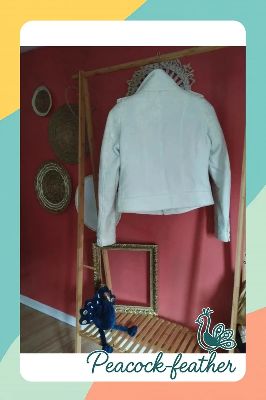 Manteau blanc court Jennyfer S - photo numéro 13