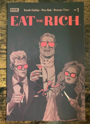 Eat the Rich #1 π₯ Kevin Tong Variant Cover - 1st Issue π 2021 - Boom Studios Comics US VO, condition: Very good, β¬4.99, β¬5.94 includes Buyer Protection Pro
