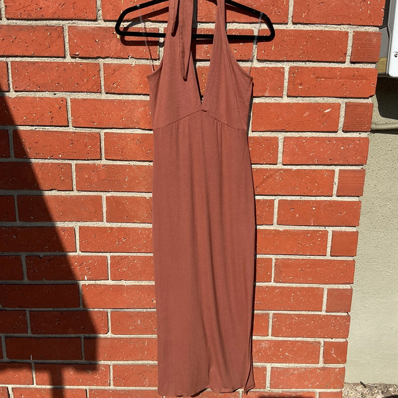 NWT Brown Ribbed Dress 🩷 1