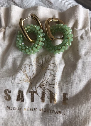 Boucles d’oreilles, brand: Satine, condizioni: Nuovo senza cartellino, €8.00, €9.10 include la Protezione acquisti