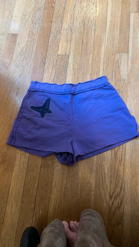 NWOTs Vintage V.S. Butterfly Cotton Shorts Size Medium 1