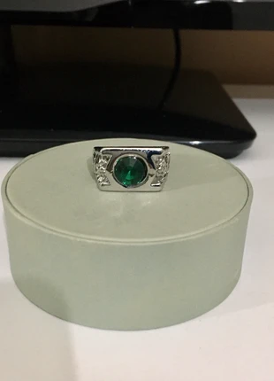 Anello Donna con Pietra Verde, marque: anello, état: Neuf sans étiquette, taille: 18,5 mm, 5,99 €, 6,99 € Protection acheteurs incluse