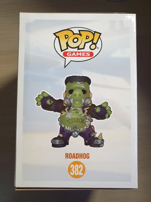 Funko pop overwatch roadhog Halloween junkenstein monster exclusive hot topic