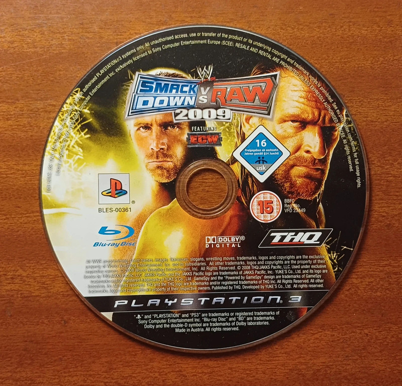 Smack Down vs Raw PlayStation3 2