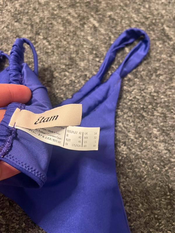 Etam Bikini | Top L Bottom XS | komplett Neu & ungetragen 2