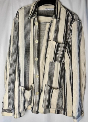Veste chemise tissée rayée Zara style Baja taille XL, brand: Zara, condizioni: Ottime, taglia: XL, €25.00, €26.95 include la Protezione acquisti