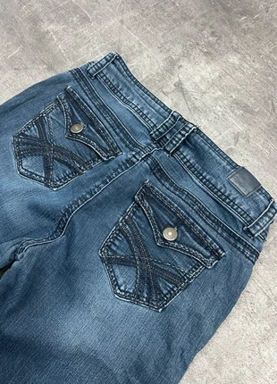 Vintage Y2K Flared Bootcut Jeans - Miss Me / True Religion / Rock Revival / Dolce & Gabbana Style, merk: Miss, staat: Heel goed, maat: M / 38 / 10, € 46,99, € 50,04 inclusief Kopersbescherming