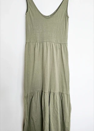 Robe longue Mango taille Xs 34 Kaki, marke: Mango, zustand: Sehr gut, größe: XS / 34 / 6, 8,00 €, 9,10 € inklusive Vinted-Käuferschutz
