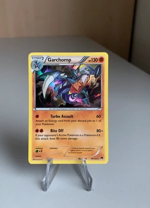 Garchomp (BKP 70) BREAKpoint Holo, merk: Pokémon, staat: Heel goed, € 2,00, € 2,80 inclusief Kopersbescherming