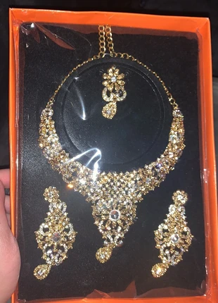Gold and silver jewellery set , brand: NO LABEL, condition: New with tags, £13.00, £14.35 includes Buyer Protection