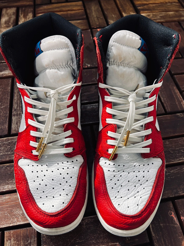 Nike Air Jordan 1 High OG Spiderman US 12 EU 46 Vinted