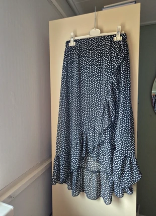 Mooie zwarte rok met stippen, marque: Papillonne, état: Bon état, taille: S / 36 / 8, 5,00 €, 5,95 € Protection acheteurs incluse