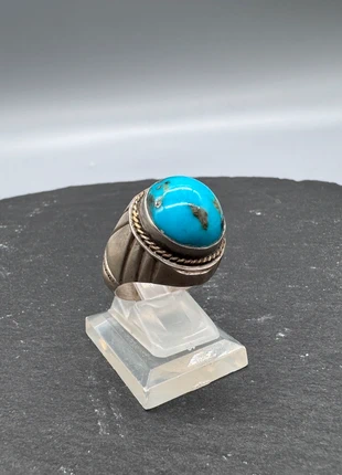 Bague turquoise, marque: Argent, état: Neuf sans étiquette, taille: 20,2 mm, 130,00 €, 137,20 € Protection acheteurs (Pro) incluse