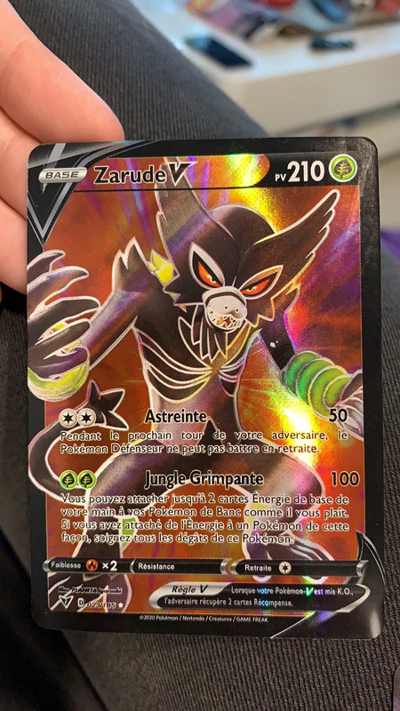 Zarude V - carte Pokémon - Vinted