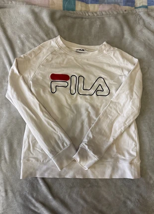 Felpa Fila bianca, merk: FILA, staat: Heel goed, maat: S / 36 / 8, € 5,00, € 5,95 inclusief Kopersbescherming