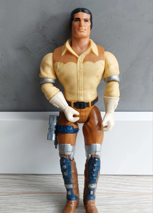 1986 Mattel Bravestarr 8-Inch Action Figure Col. Borobot (1A)