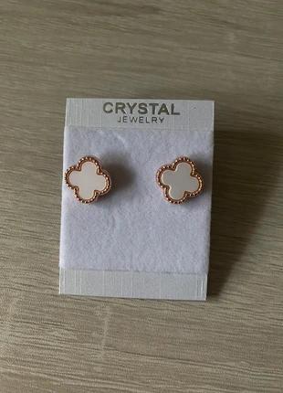 Boucles d’oreilles fleurs rose gold, brand: Vintage Chic, condition: New without tags, €5.00, €5.95 includes Buyer Protection