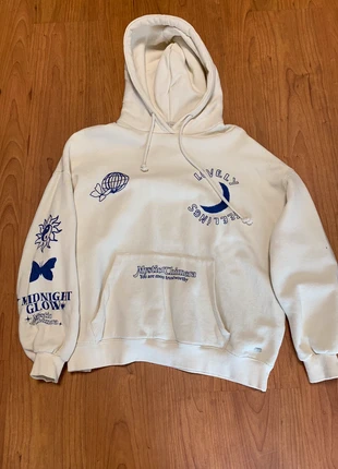 Sudadera de Pullad Bear beige, marque: Pull & Bear, état: Très bon état, taille: XS / 34 / 6, 15,00 €, 16,45 € Protection acheteurs incluse