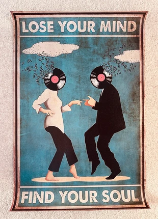 Loose Your Mind Find Your Soul Pulp Fiction Durable Canvas Poster 40x60cm New, brand: Pulp Fiction, condition: New without tags, £7.99, £9.09 includes Buyer Protection