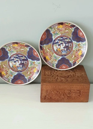 Imari ware japanse bordjes vintage, état: Très bon état, 17,50 €, 19,08 € Protection acheteurs incluse