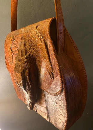 Original Croc Caiman Bag , brand: Closet, condition: Very good, £34.85, £37.29 includes Buyer Protection