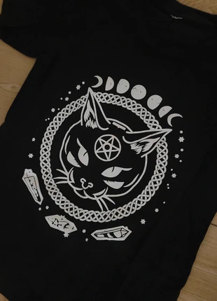 T-shirt goth dark, marque: Gatti, état: Neuf sans étiquette, taille: S / 36 / 8, 10,00 €, 11,20 € Protection acheteurs incluse