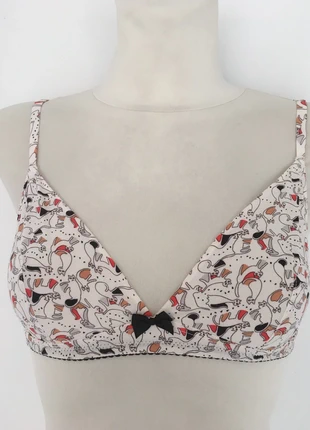 Soutien Gorges Motifs Chats 🐈, marke: Monoprix, zustand: Neu, größe: 80B, 10,00 €, 11,20 € inklusive Vinted-Käuferschutz