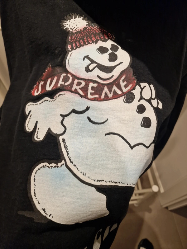 Felpa Supreme Snowman Chilly Chill fw21 3