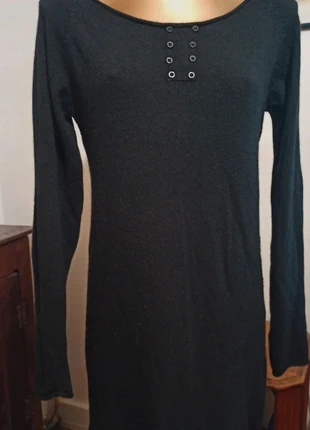 Robe Marie Sixtine noire cachemire TS/M, marque: Marie Sixtine, état: Très bon état, taille: M / 38 / 10, 25,00 €, 26,95 € Protection acheteurs incluse