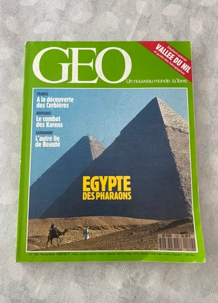 Magazine Geo Égypte numéro 129 - Novembre 1989, état: Très bon état, 1,00 €, 1,75 € Protection acheteurs incluse